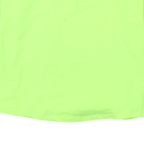 Nike Men's Green Dri-Fit 1/4 Zip Long Sleeve Athletic Sweatshirt M