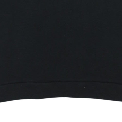 Adidas Womens Black Long Sleeve Crew Neck Pullover Sweatshirt Size M