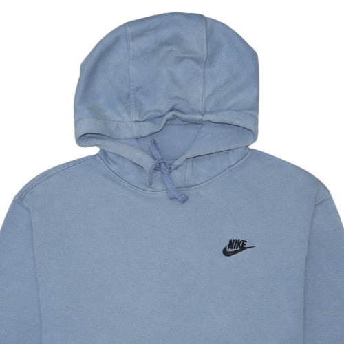 Nike Men's Blue Pullover Hoodie Small Fleece Sportswear