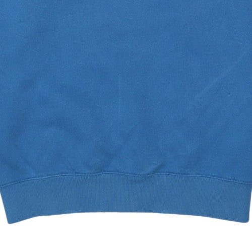 Champion Men's Blue Crew Neck Pullover Sweatshirt Size L