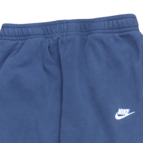 Nike Men's Blue Regular Fit Fleece Sweatpants M