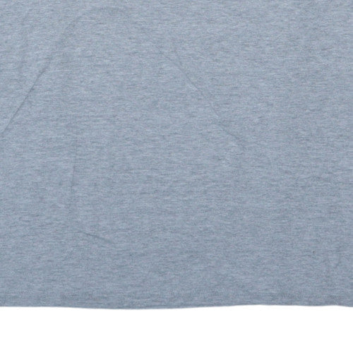 Adidas Mens Grey 2XL Amplifier Sports Logo T-Shirt
