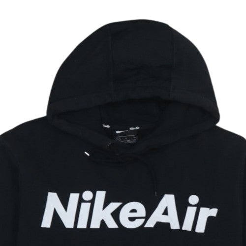 Nike Air Men's Black Pullover Hoodie Size S Regular Fit Fleece
