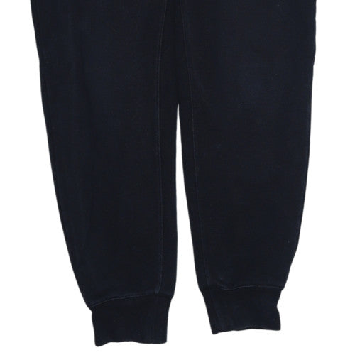 Nike Men's Black Air Logo Joggers Size S Regular Fit Fleece