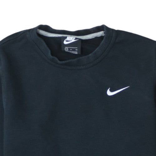 Nike Men’s Black Crew Neck Pullover Sweatshirt Size S
