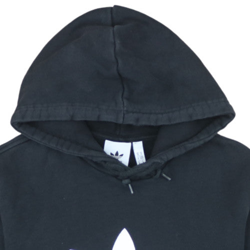 Adidas Men's Black Pullover Hoodie M Sports Logo Fleece