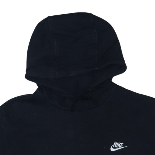 Nike Men's Black Pullover Hoodie L Fleece Regular Fit Sportswear