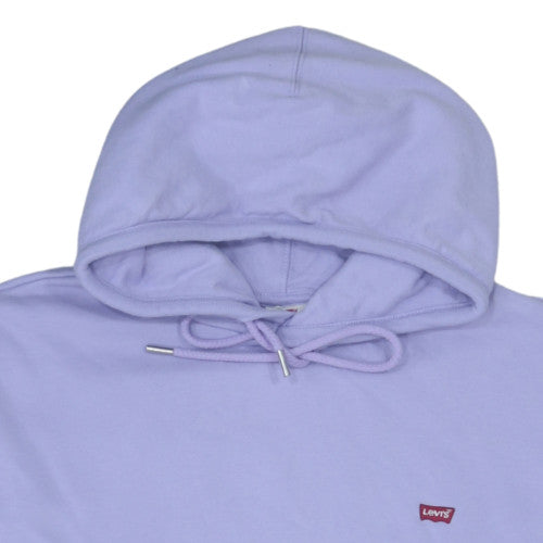Levi's Womens Lilac 2X Pullover Hoodie Cotton Blend Relaxed Fit