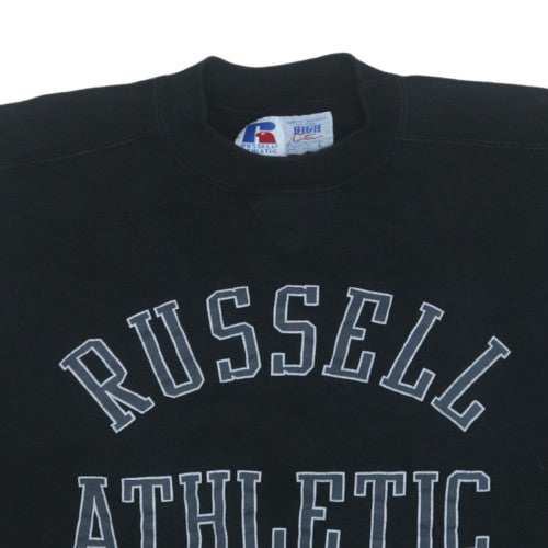 Russell Athletic Men's Black L Sweatshirt Crew Neck Pullover