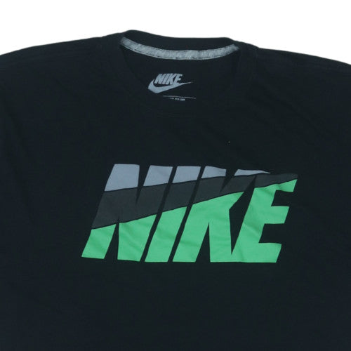 Nike Men's Black XL Graphic Sports T-Shirt Short Sleeve Cotton