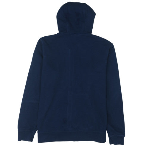 Nike Men's Navy Blue Full Zip Hoodie XL Cotton Blend