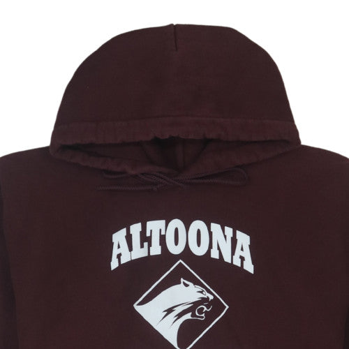 Champion Men's Brown Altoona Tennis Graphic Pullover Hoodie XL