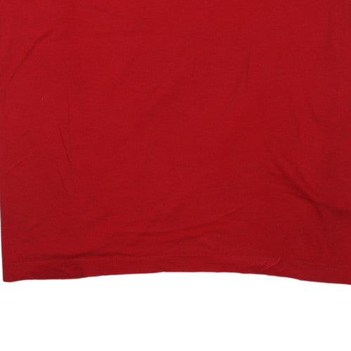 Nike Men's Red 2XL Sports Champs Graphic Crew Neck T-Shirt