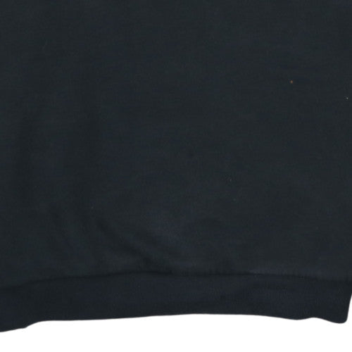 Emporio Armani EA7 Men's Black Logo Crew Neck Sweatshirt L