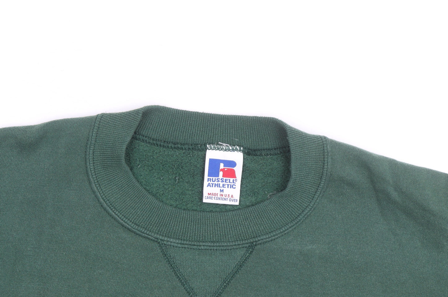 Russell Athletic Men's Green Packers Sweatshirt Medium Pullover Crew Neck