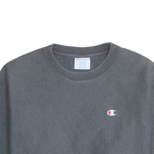 Champion Men Grey Large Reverse Weave Pullover Sweatshirt