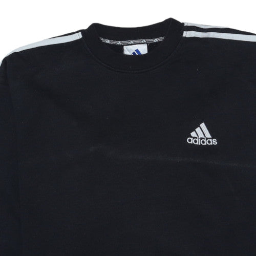 Adidas Men's Black M Crew Neck Pullover Sweatshirt