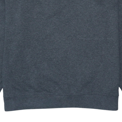 Nike Men's Grey XL Pullover Fleece Sweatshirt Crew Neck Regular Fit