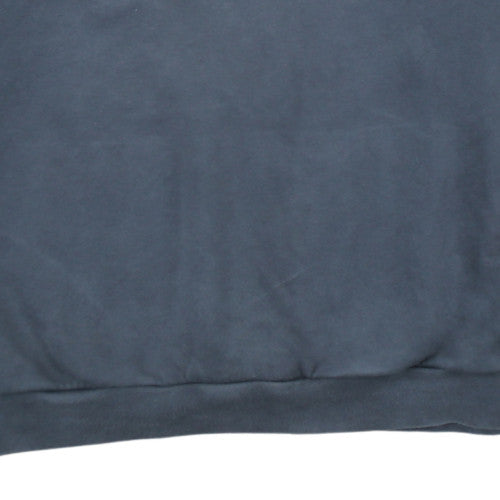 Puma Men's Grey & Yellow 1/4 Zip Fleece Sweatshirt 2XL Regular Fit