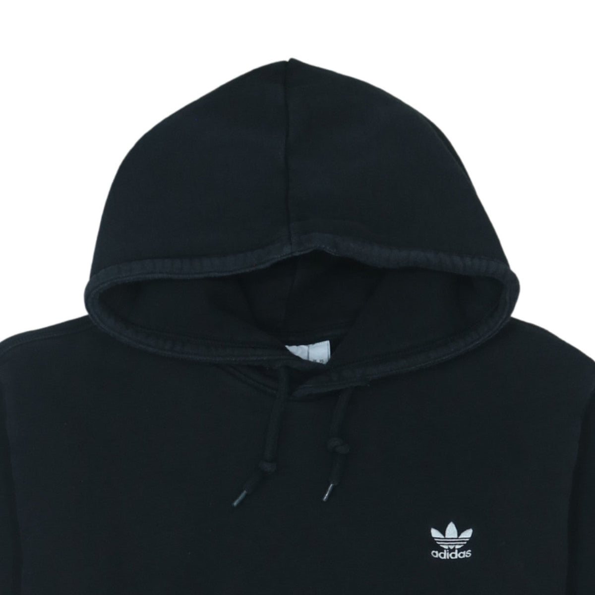 Adidas Men’s Black XL Pullover Hoodie with Logo Pocket