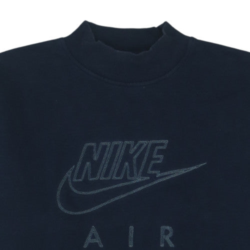 Nike Men's Blue Air Crew Neck Pullover Sweatshirt Size S