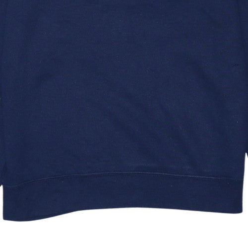 Champion Men's Blue Small Pullover Sweatshirt Crew Neck Fleece