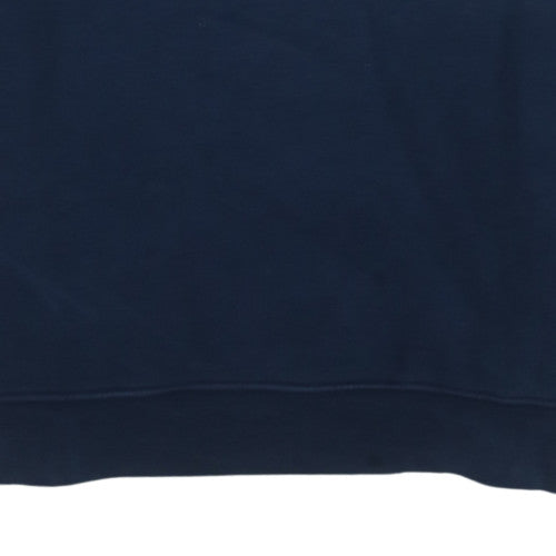 Levi's Men's Blue Relaxed Fit Crew Neck Logo Sweatshirt Size M