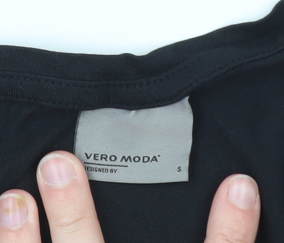 Vero Moda Women's Black Bodycon Midi Dress Size S