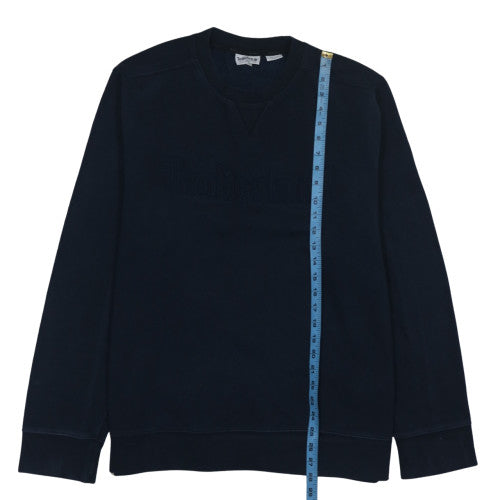 Timberland Women's Navy Crew Neck Pullover Sweatshirt Size M
