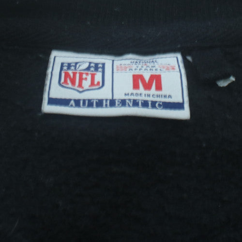 NFL Authentic Womens Black Las Vegas Raiders Graphic Pullover Sweatshirt M