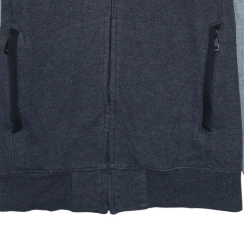Oakley Men’s Grey Full Zip Hoodie Fleece Medium Regular Fit