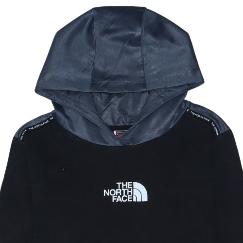The North Face Boys Black XL Hoodie Pullover Fleece Cotton Blend