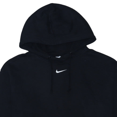 Nike Women’s Black Pullover Hoodie Small Cotton Blend Fleece