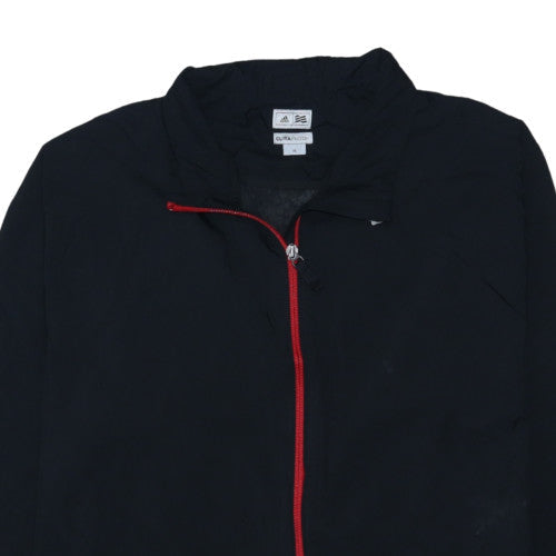 adidas Men's Black XL ClimaProof Windbreaker Jacket
