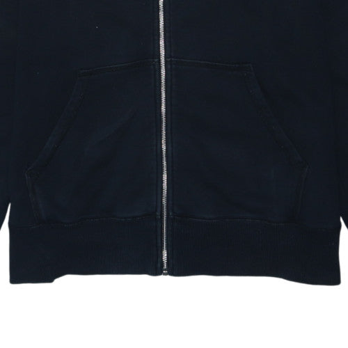 Nike Men’s Black Full Zip Fleece Hoodie Size L Regular Fit