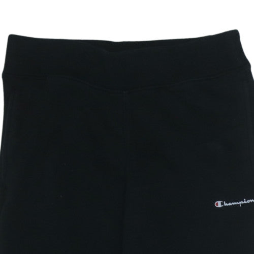 Champion Boys Black Sweatpants L (11-12 Years) Fleece Active Trousers
