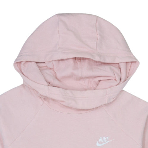 Nike Womens Pink Pullover Hoodie Medium Cotton Blend Casual