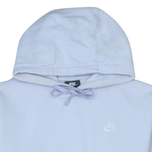 Nike Women Light Purple Pullover Hoodie Small Cotton Soft Fleece
