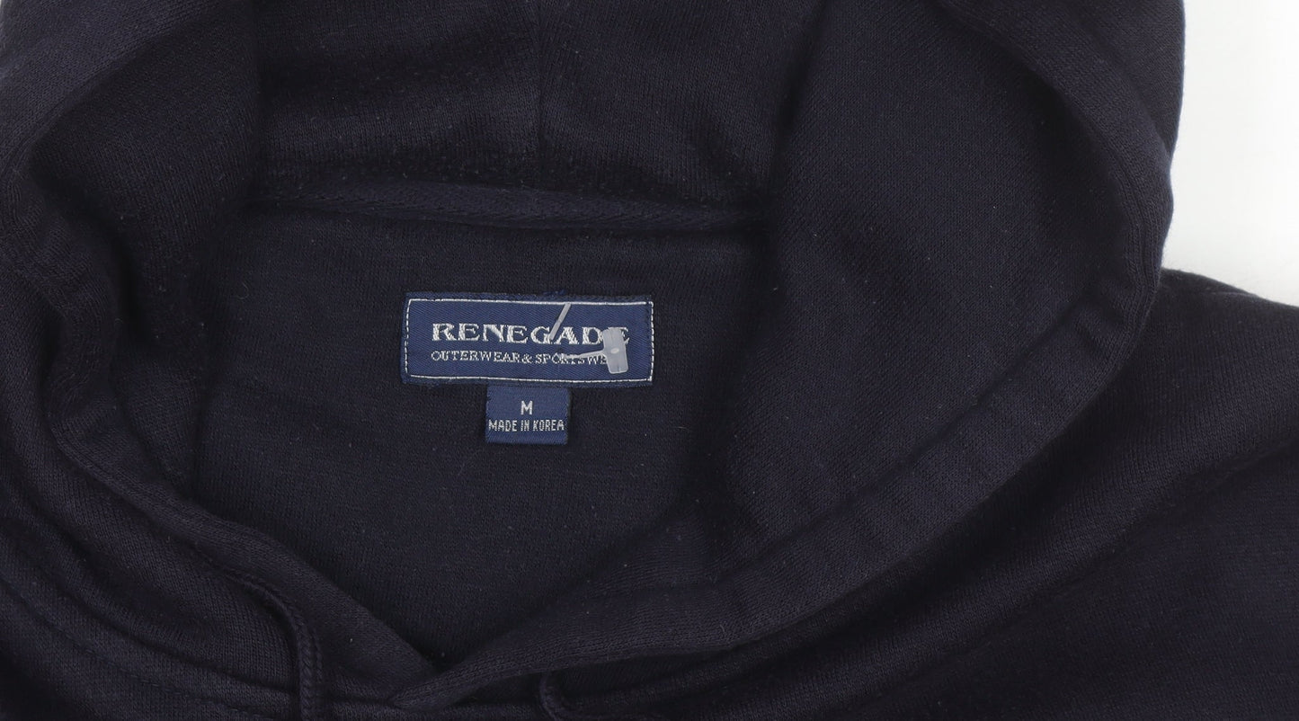 Renegade Men's Blue Hollywood California Pullover Hoodie Size M