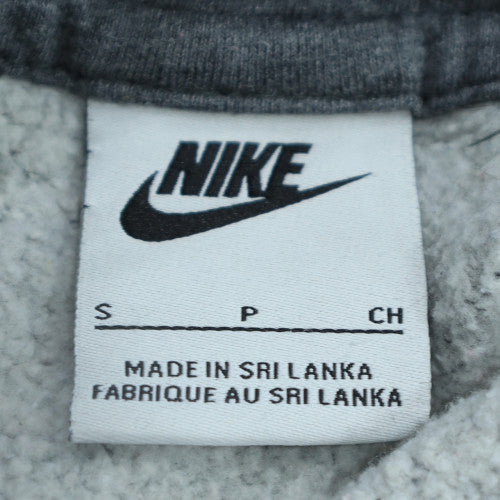 Nike Men's Grey Pullover Regular Fit Fleece Hoodie Size S