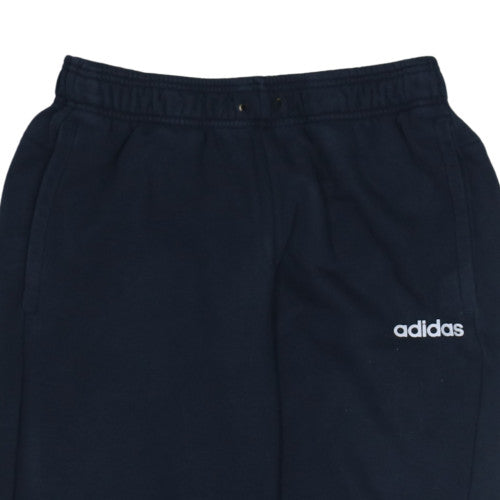 Adidas Men's Black Jogger Sweatpants Size M Fleece Regular Fit