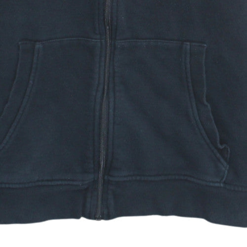 Champion Women's Black Full Zip Hoodie L Hooded Sweatshirt