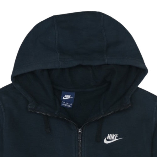 Nike Men’s Blue Full Zip Hoodie M Regular Fit Fleece Sweatshirt