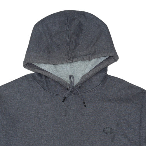 Champion Mens Grey XL Pullover Hoodie Fleece Regular Fit