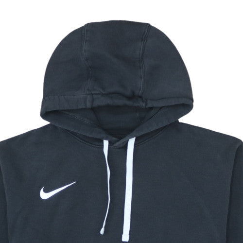 Nike Men's Black Pullover Hoodie M Regular Fit Fleece Sweatshirt