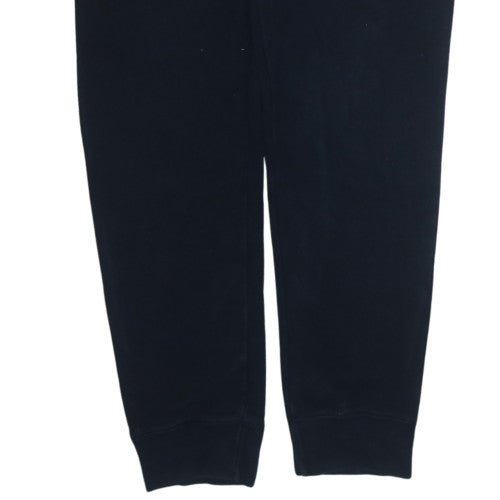 Champion Men's Black Fleece Sweatpants L Elastic Waist Tapered Fit