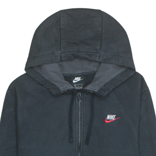 Nike Men's Black Full Zip Hoodie M Fleece Sportswear