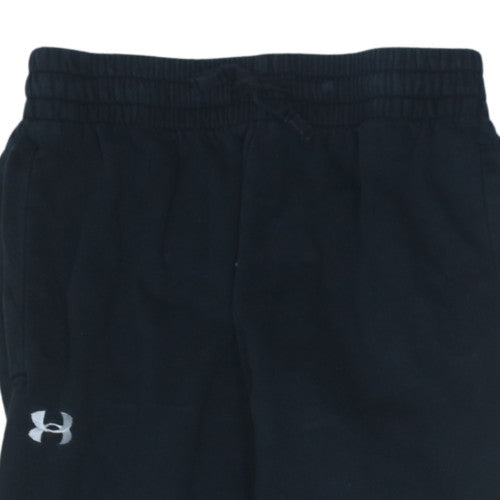 Under Armour Men's Black Jogger Trousers S Fleece Pants