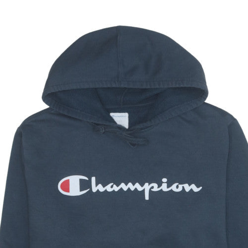 Champion Men’s Blue XL Pullover Hoodie Logo Fleece Sweatshirt