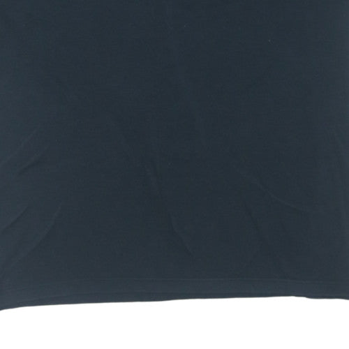Calvin Klein Men's Black Liquid Touch Polo Shirt XL Cotton